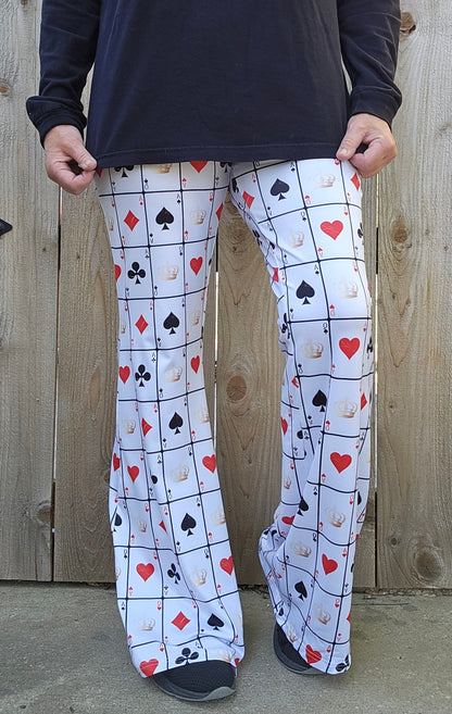 Baha Ranch Vegas Casino Flare Pants - - pants