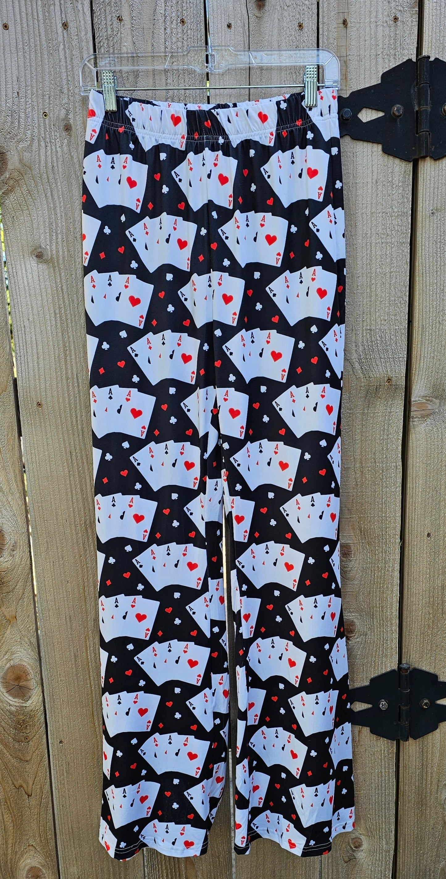 Baha Ranch Vegas Casino Gambling Flare Pants - - pants
