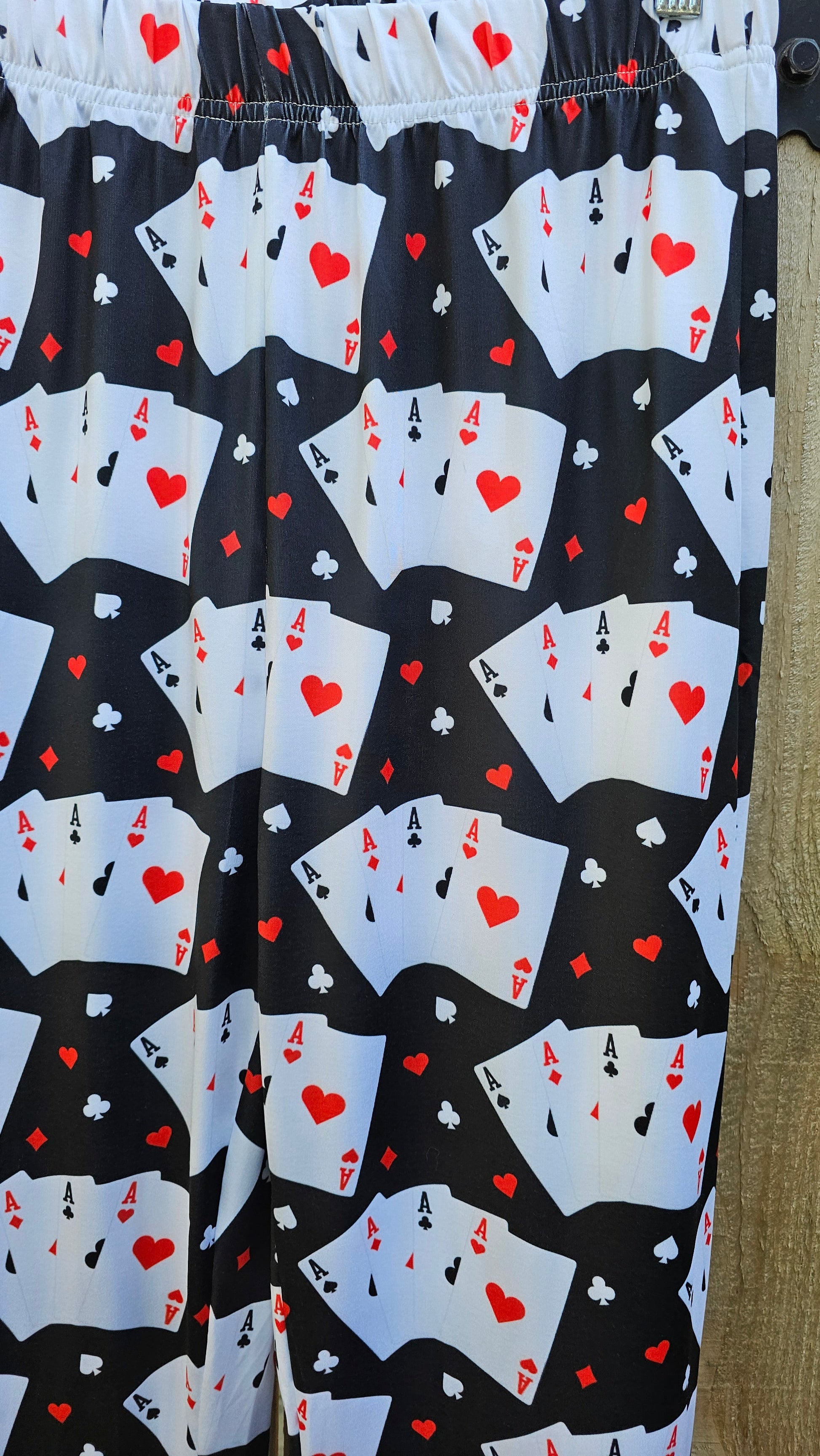 Baha Ranch Vegas Casino Gambling Flare Pants - - pants