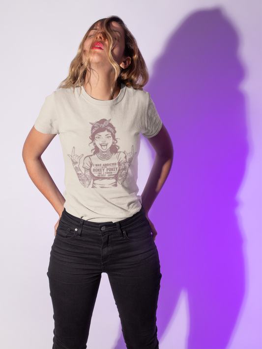 Vintage Hokey Pokey Graphic Tee - Sand - Graphic Tee