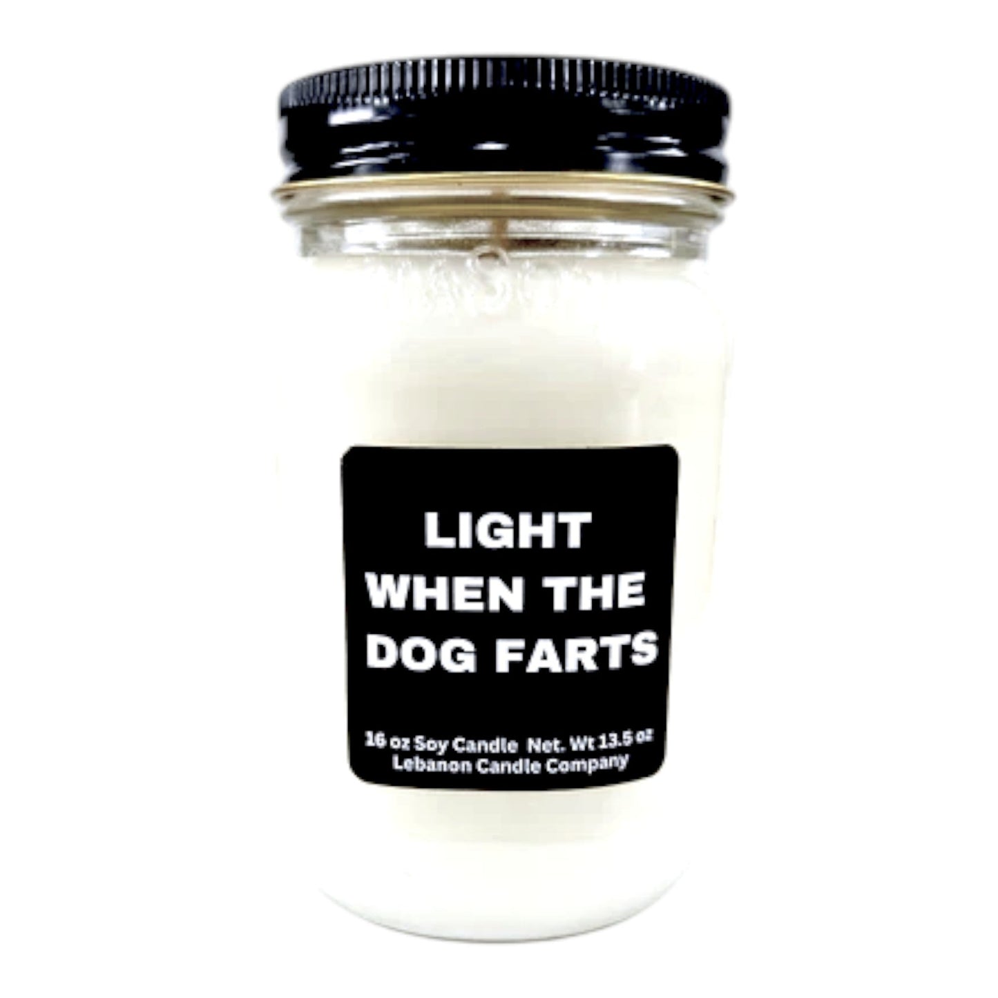 Light When The Dog Farts Funny Candle - - Candles & Melts