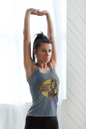 The Reason Why Hell is so Hot Pin-Up Racerback Tank - Solid Indigo - Tank Top