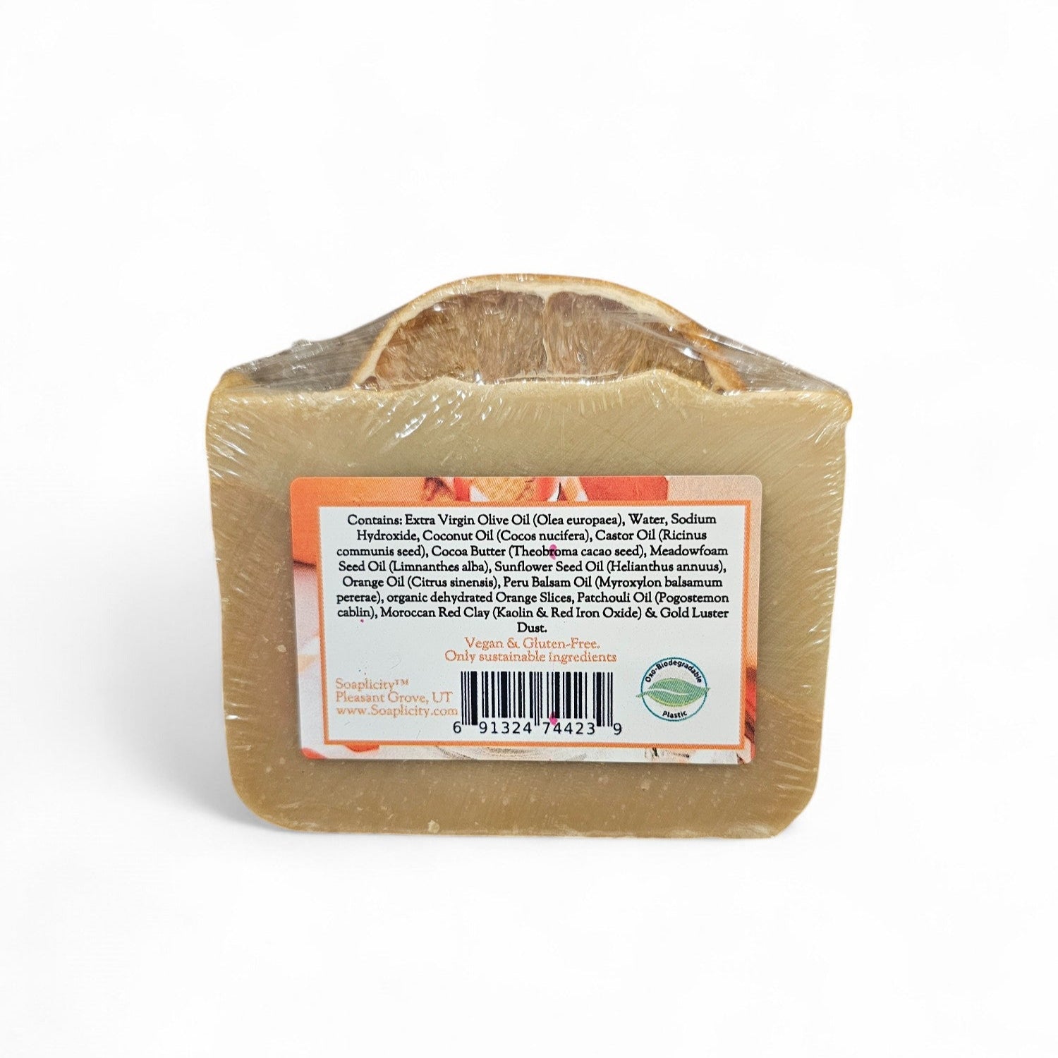 Orange Creamsicle Soap Bar - Ultra-Creamy & Moisturizing (Seasonal) - - Soap Bar