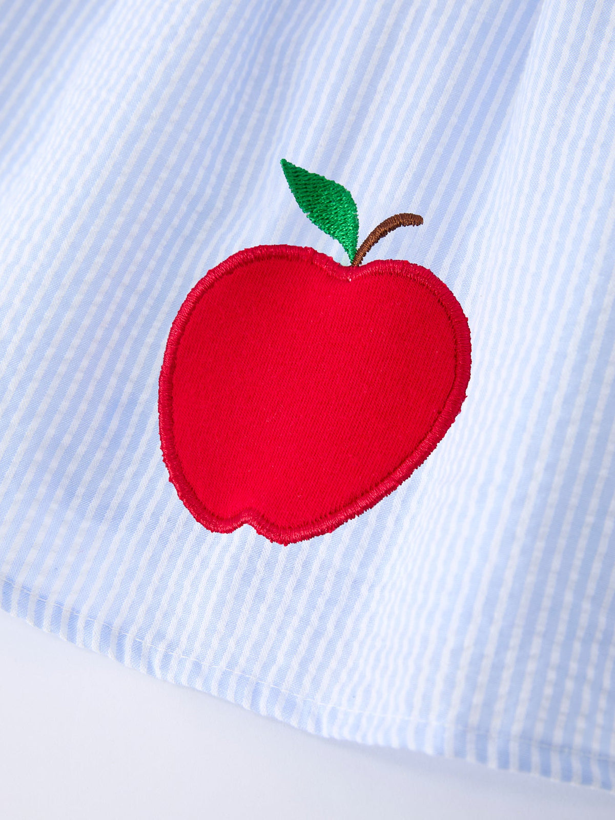 Girls Back To School Apple Twirl Dress Smocked - - Dress