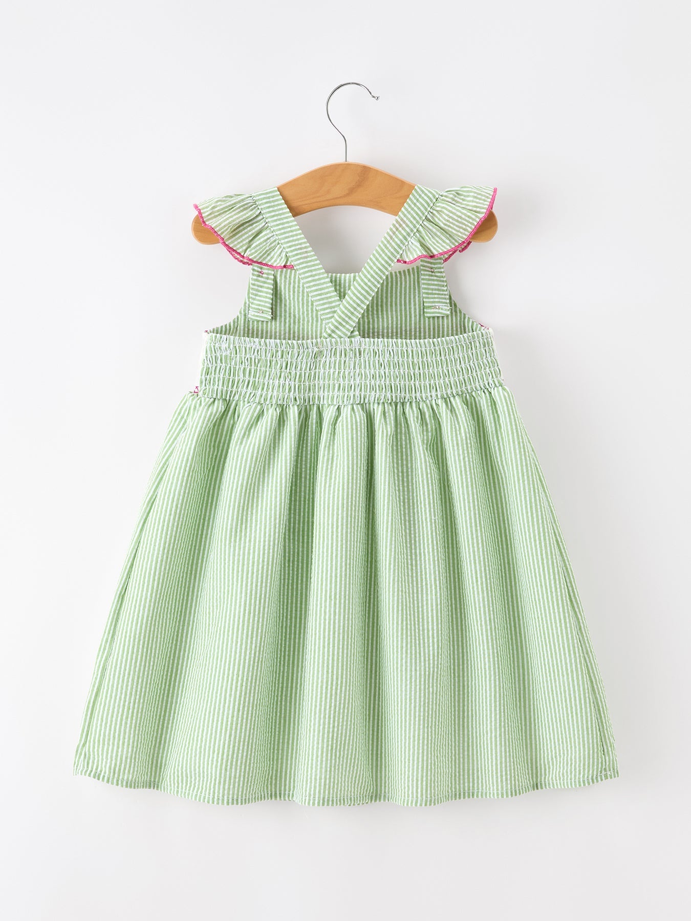 Western Boots Cactus Girls Dress Stripe - - Dress