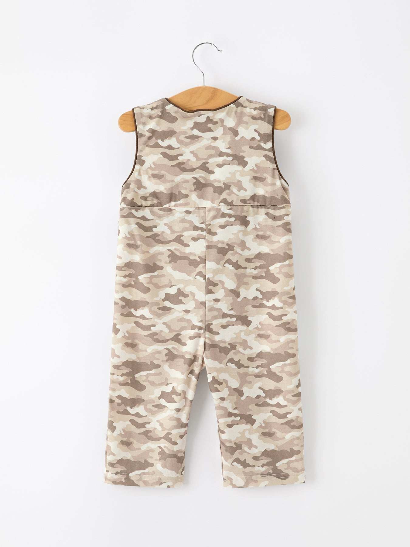 Duck Smocked Camo Baby Jonjon - - Romper