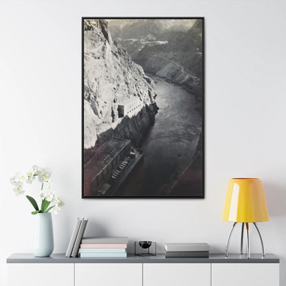 Boulder Dam Gallery Canvas Wraps Vertical Frame 32″ x 48″ 1.25" Black