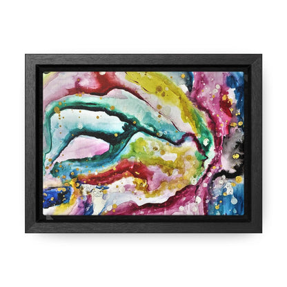 Cosmic Face Gallery Canvas Wraps, Horizontal Frame 7" x 5" Premium Gallery Wraps (1.25″)