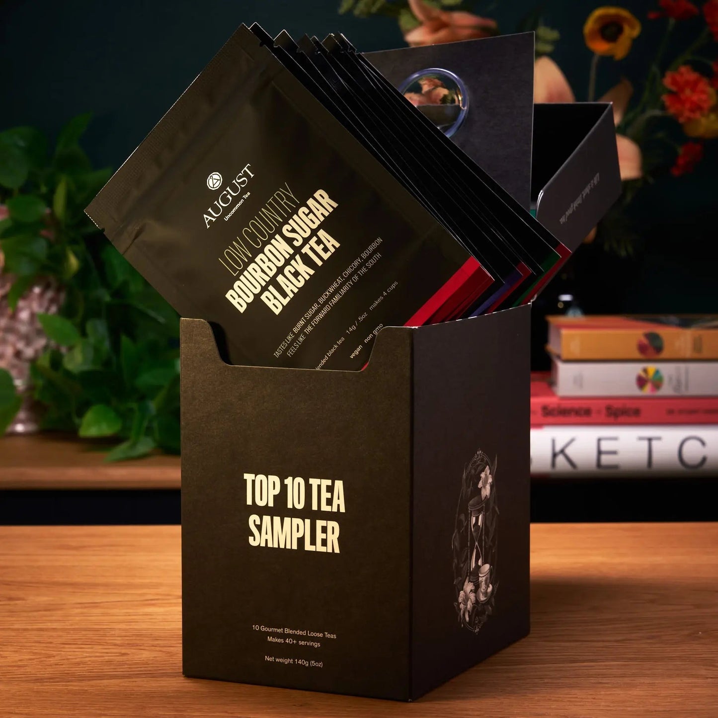 Top 10 Sampler - Taste Ten Trending Teas - - Beverages > Teas > Samplers