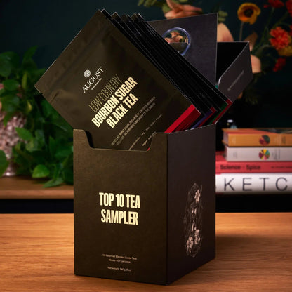 Top 10 Sampler - Taste Ten Trending Teas - - Beverages > Teas > Samplers