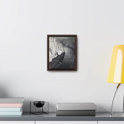 Boulder Dam Gallery Canvas Wraps Vertical Frame 8″ x 10″ 1.25" Walnut