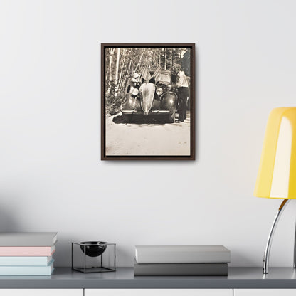 After The Black Hills 1939 Gallery Canvas Wraps Vertical Frame 11″ x 14″ Premium Gallery Wraps (1.25″) Walnut