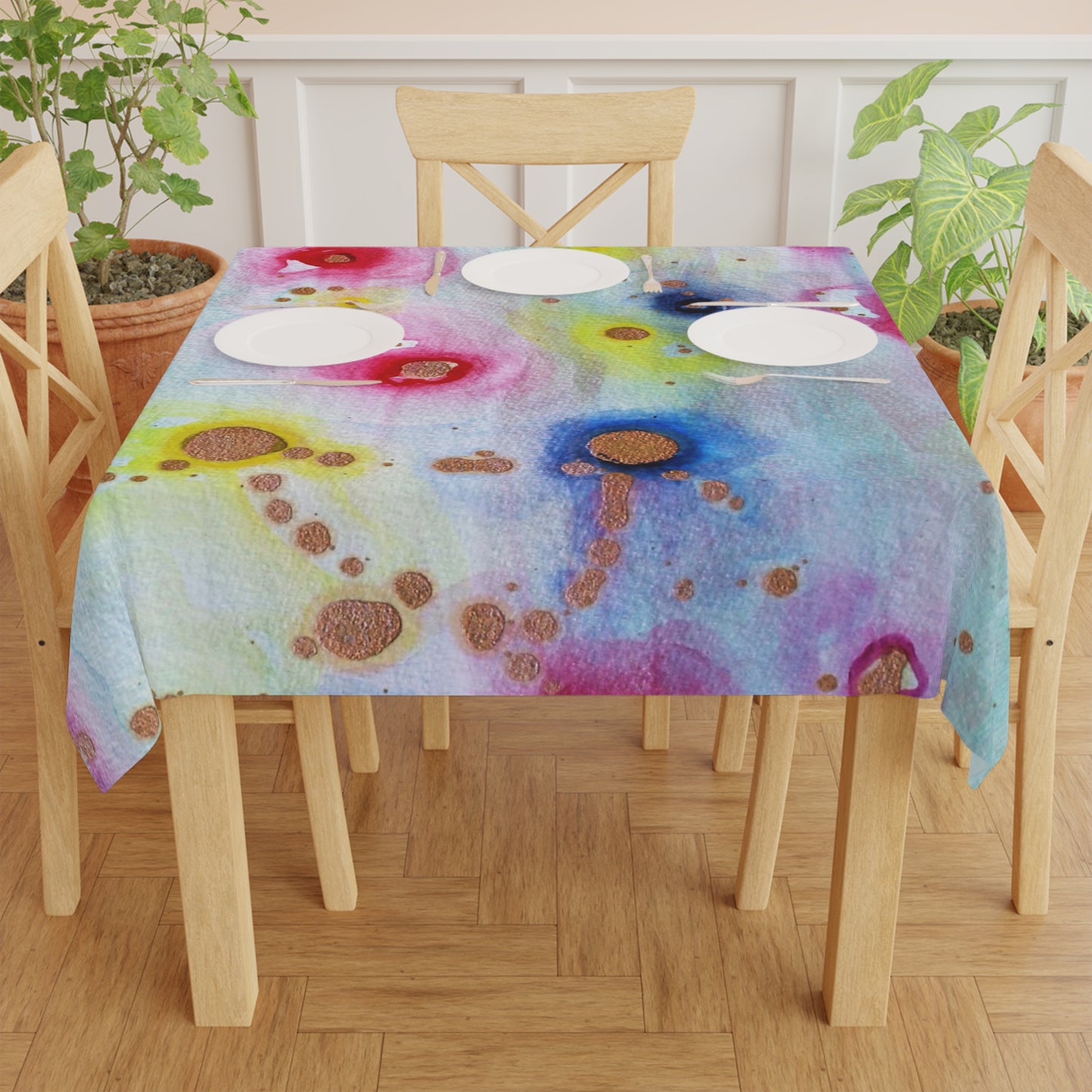 Raining Blooms Table Cloth