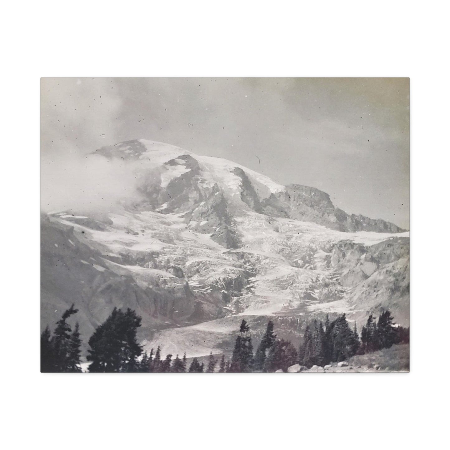 Mount Rainier Stretched Canvas