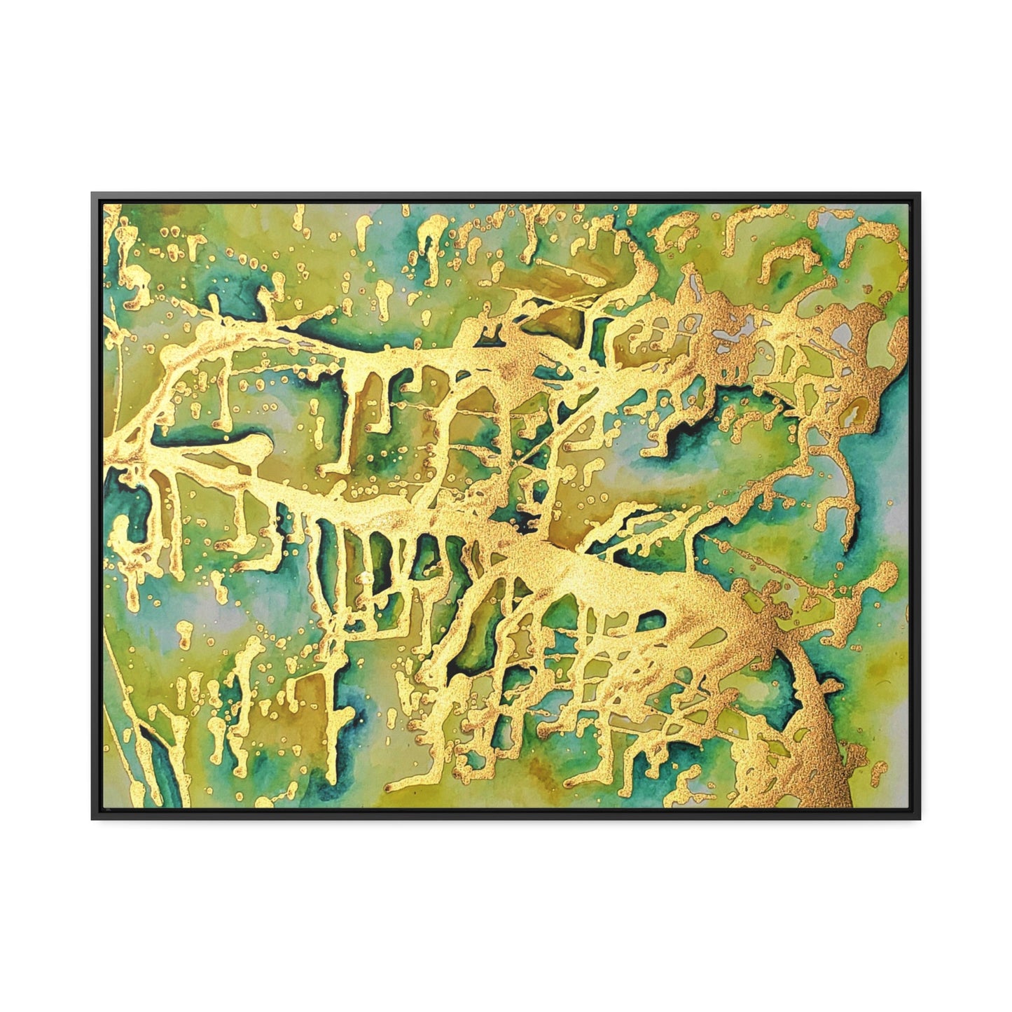 Acid Rain Gallery Canvas Wraps, Horizontal Frame