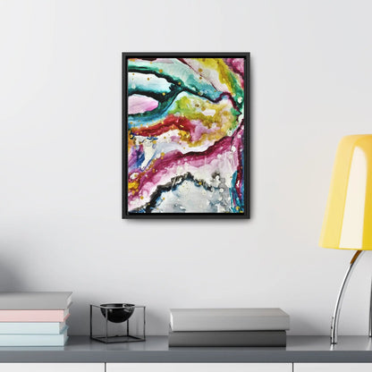 Cosmic Face Gallery Canvas Wraps, Vertical Frame