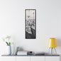 Suspended Boulder Dam Worker Gallery Canvas Wraps Vertical Frame 12″ x 36″ 1.25" Black