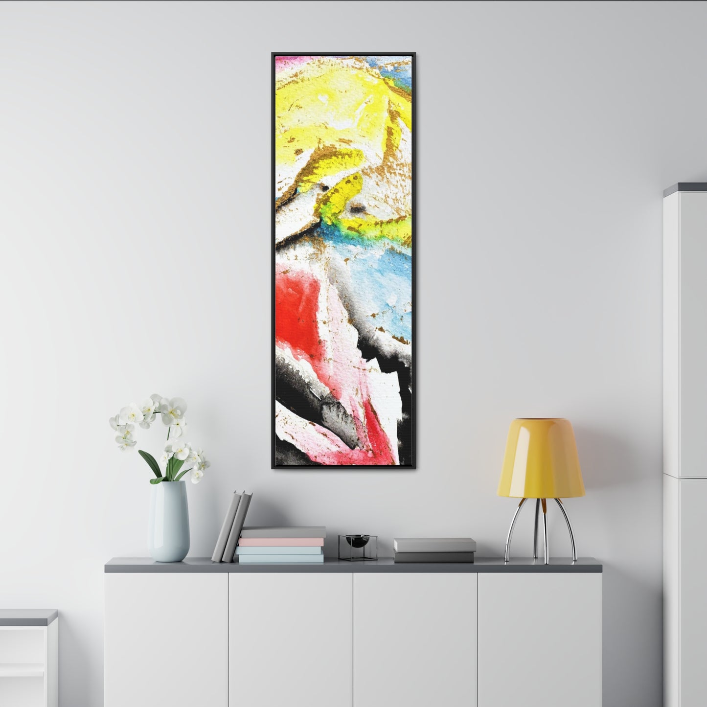 Apocalyptic Bird Gallery Canvas Wraps, Vertical Frame