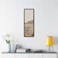 West Gallery Canvas Wraps Vertical Frame 12″ x 36″ Premium Gallery Wraps (1.25″) Black