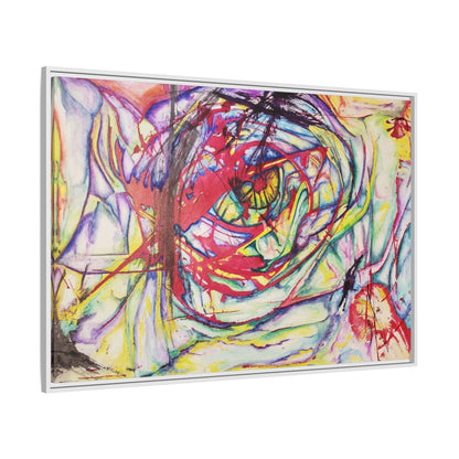 The Eye Framed Art Print - Kia Day Design