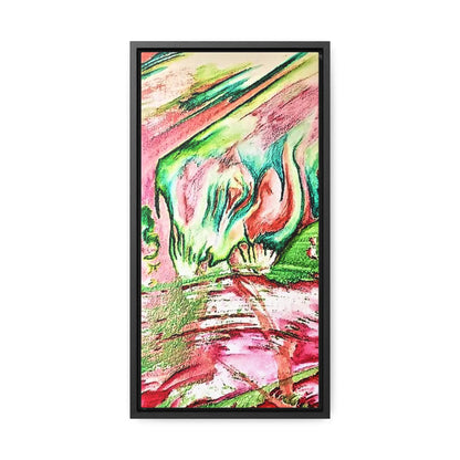 Pink Forest Gallery Canvas Wraps, Vertical Frame 10″ x 20″ Premium Gallery Wraps (1.25″)