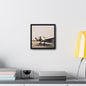 Refueling Mid-Contintent Chief Line 1939 Gallery Canvas Wraps Square Frame 10″ x 10″ Premium Gallery Wraps (1.25″) Black