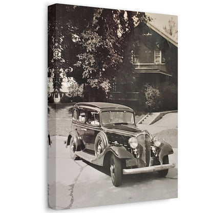 Classic Car Stretched Canvas