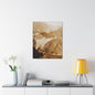 Back View Morris Dam Spillway Canvas Gallery Wraps 24″ x 30″ 1.25"