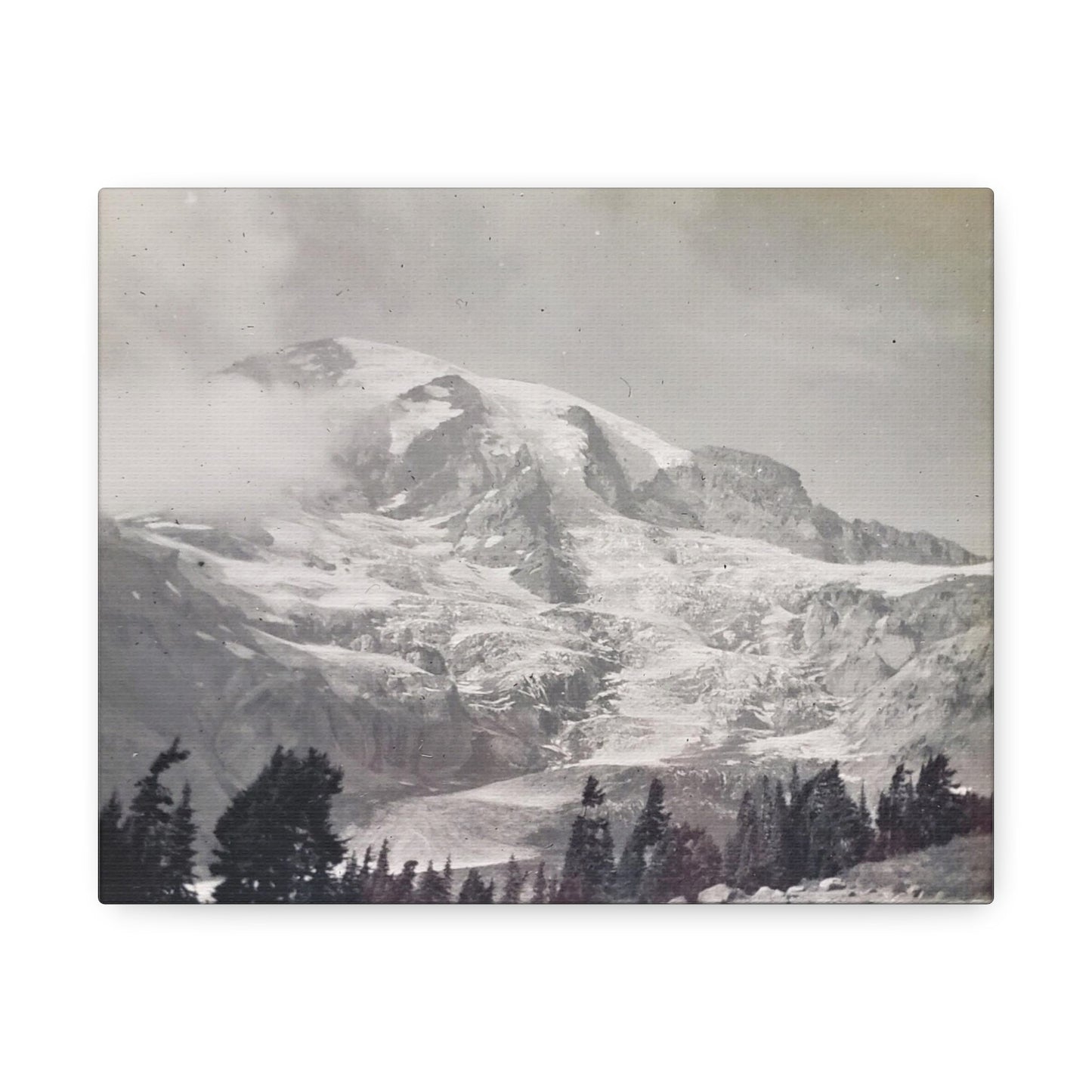 Mount Rainier Stretched Canvas