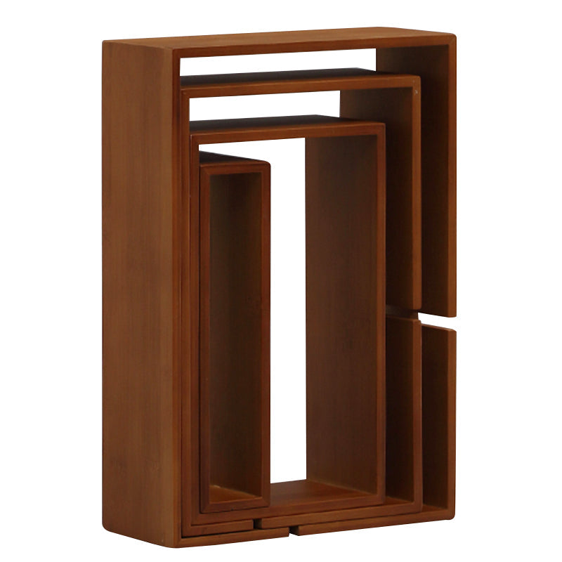 Bamboo Curio Shrine | Tiered Display Shelf - Bamboo Museum - Bamboo Art