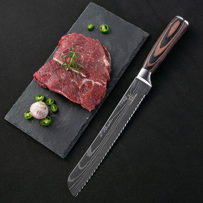 Damascus Elite Chef Knives - - knives