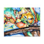 Owl In Flight Canvas Gallery Wraps 20″ x 16″ 1.25"