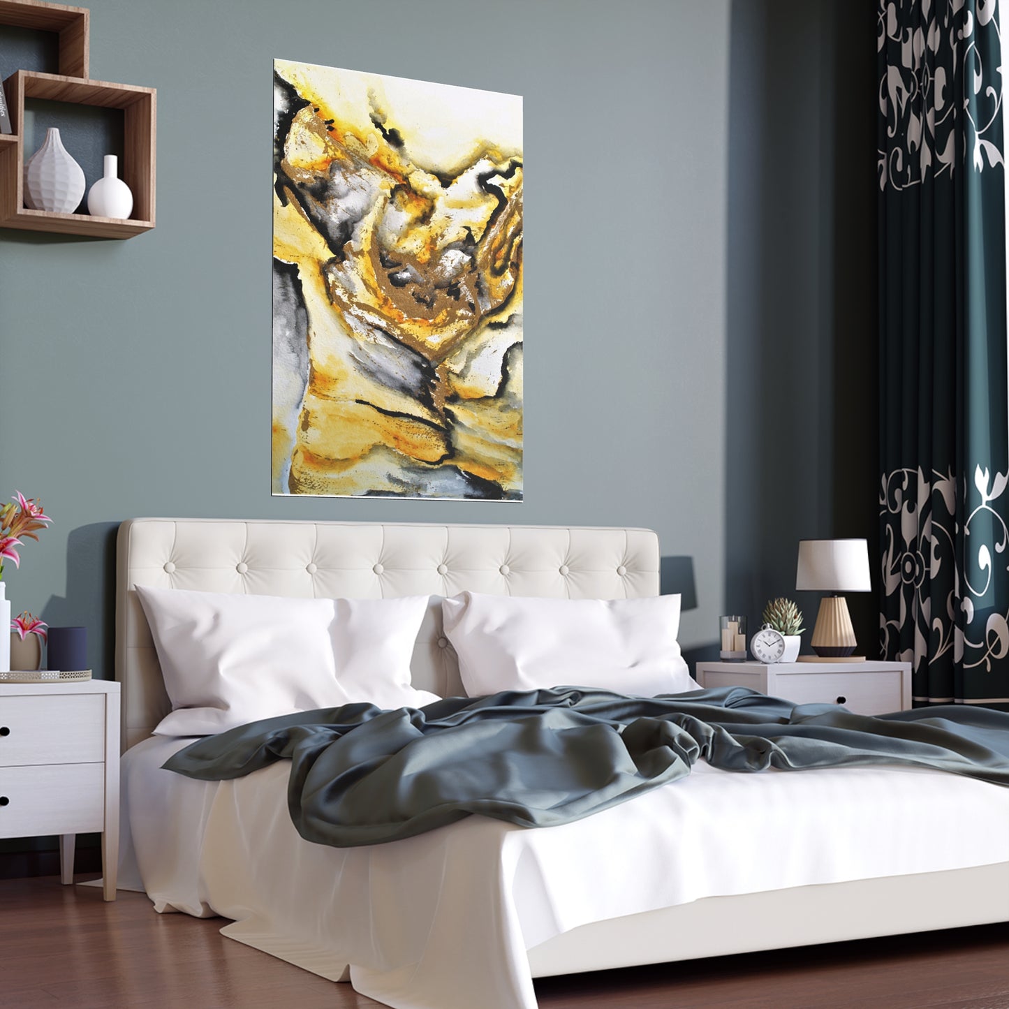 Tiger Stripe Silk Posters