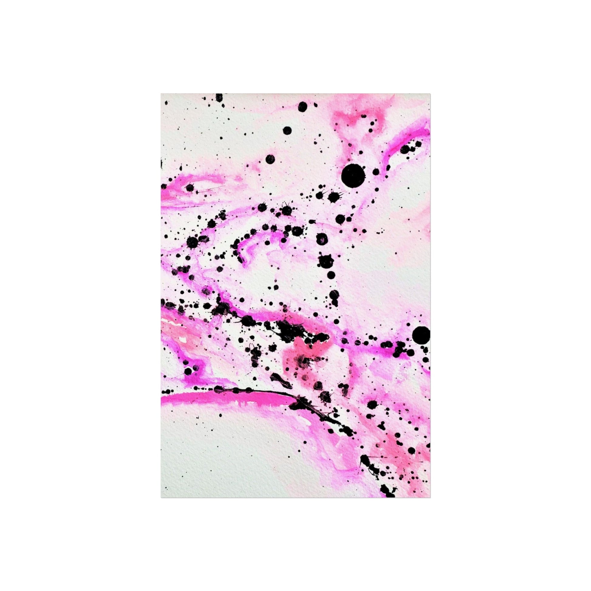 Neon Lightning Fine Art Posters - 24" x 36" (Vertical) Matte - Poster
