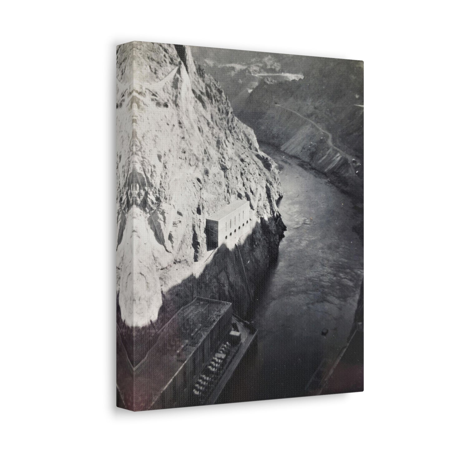 Boulder Dam Stretched Canvas