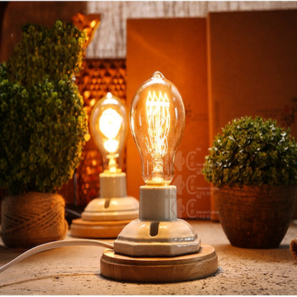 Retro ceramic table lamp - - Table Lamp
