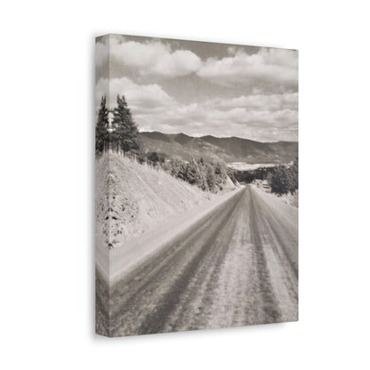 Western Road Stretched Canvas