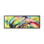 Vortex Gallery Canvas Wraps, Horizontal Frame 36″ x 12″ Walnut 1.25"