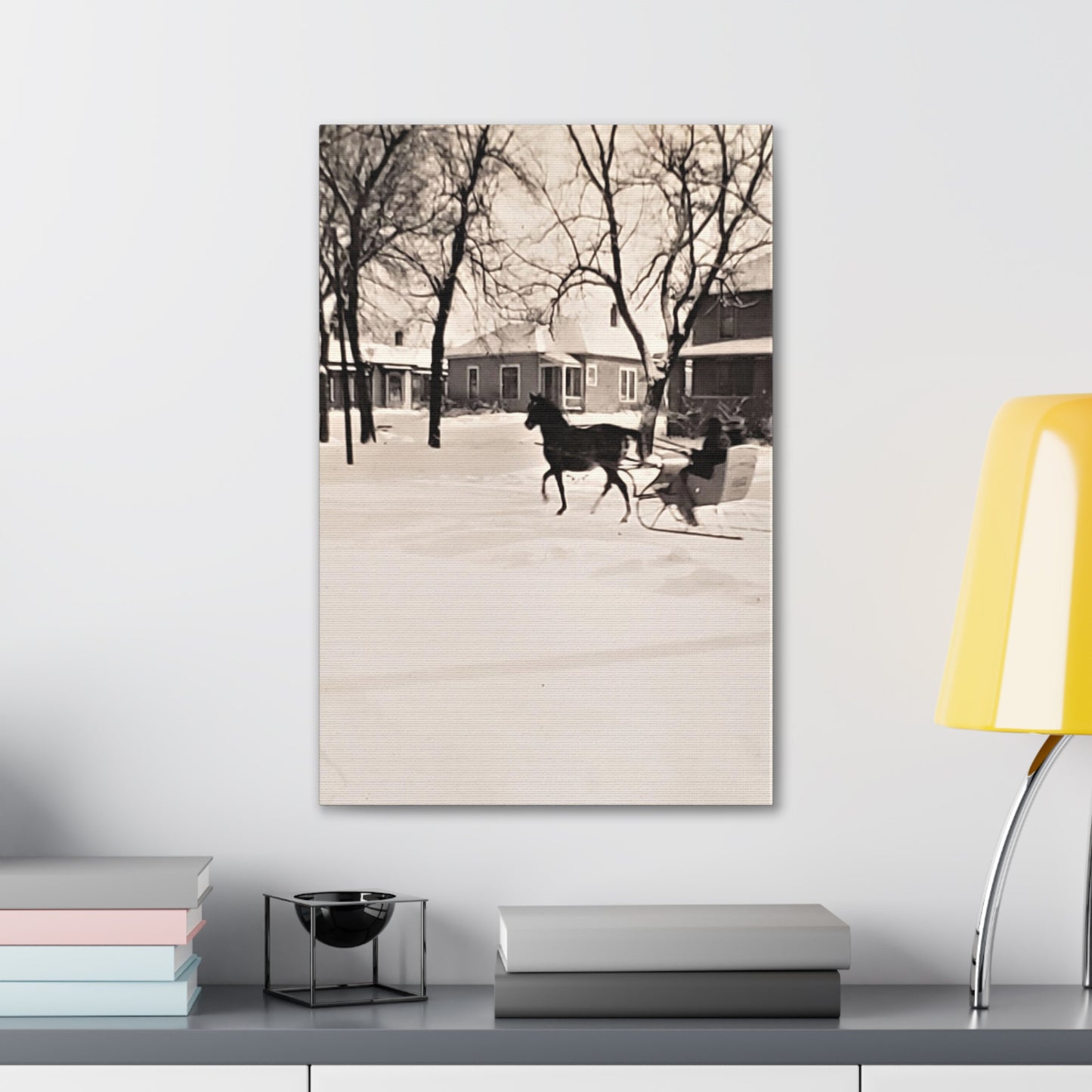 Carriage Ride Canvas Gallery Wraps