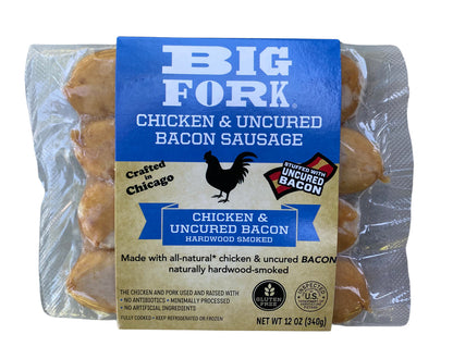 The Bacon Sausage Collection - All Five Flavors - - Encased Meats