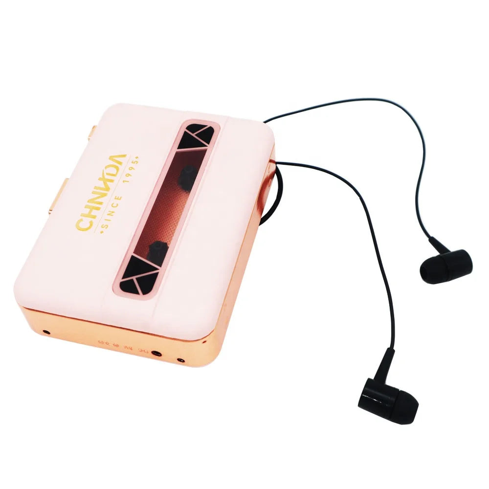 Retro Portable Cassette Players Walkman Pink,black,green Colors