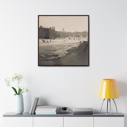 Central Park Gallery Canvas Wraps, Square Frame