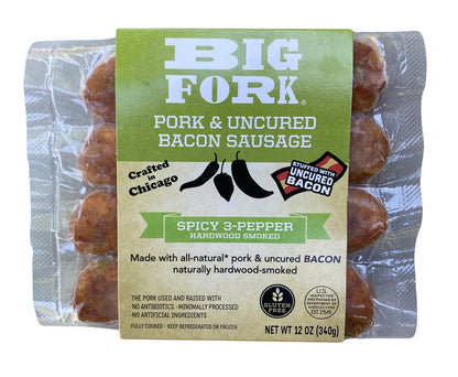The Bacon Sausage Collection - All Five Flavors - - Encased Meats