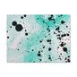 Teal Burst Canvas Gallery Wraps 16″ x 12″ 1.25"