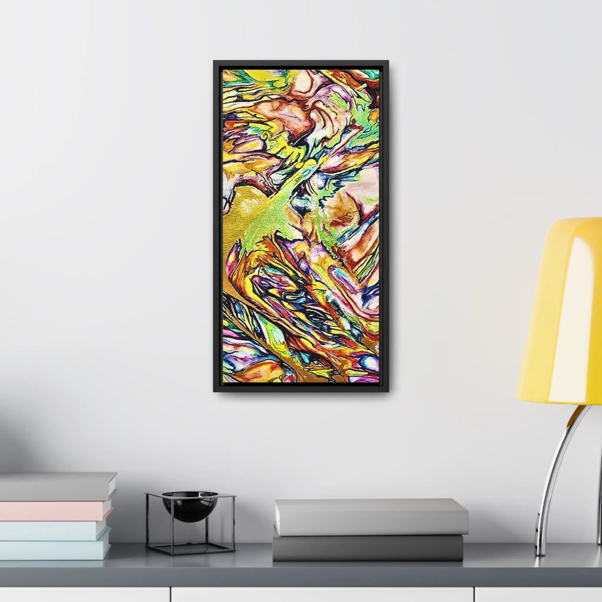 Phoenix Rising Gallery Canvas Wraps, Vertical Frame