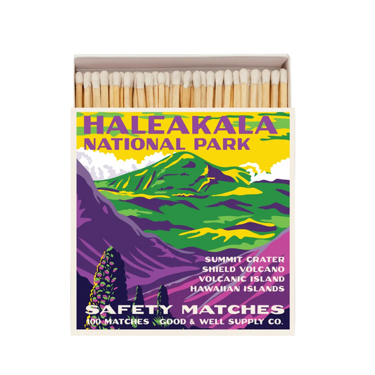Haleakala Vintage National Park Cabin Matches - - matches