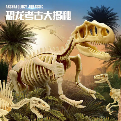 Dinosaur Fossils Archaeological Excavation Toy Kia Day Design