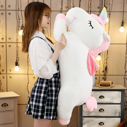 Giant Unicorn Plush Toy - Kia Day Design