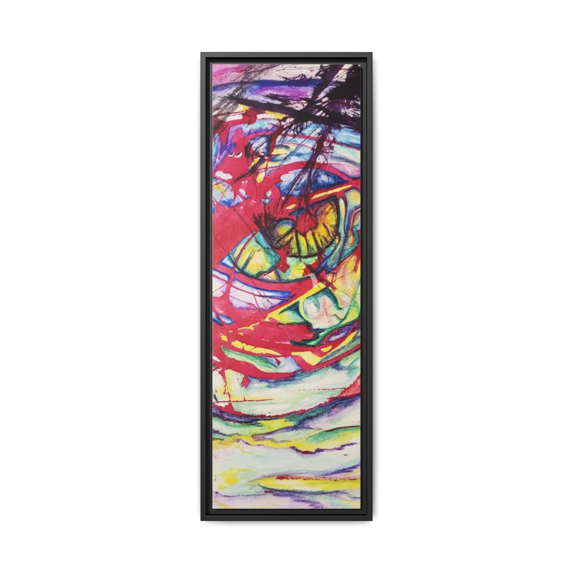 The Eye Framed Art Print - Kia Day Design