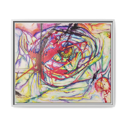 The Eye Framed Art Print - Kia Day Design